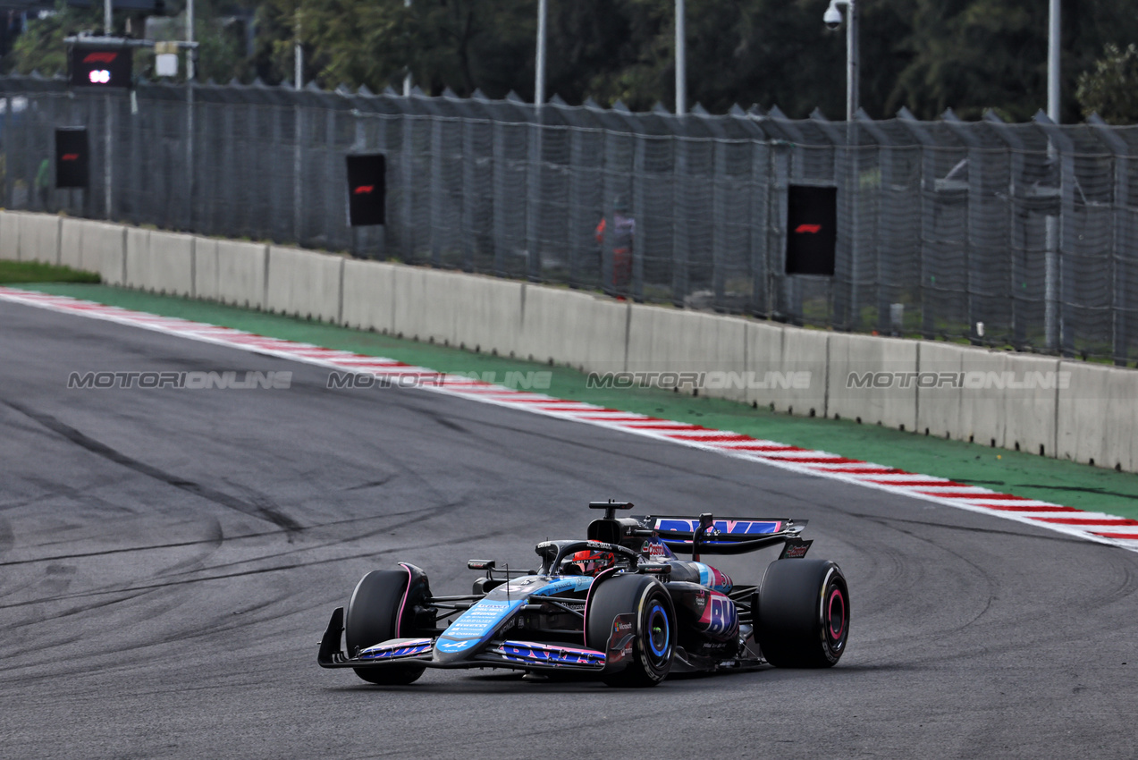 GP MESSICO, Esteban Ocon (FRA) Alpine F1 Team A524.

27.10.2024. Formula 1 World Championship, Rd 20, Mexican Grand Prix, Mexico City, Mexico, Gara Day.

- www.xpbimages.com, EMail: requests@xpbimages.com © Copyright: Batchelor / XPB Images