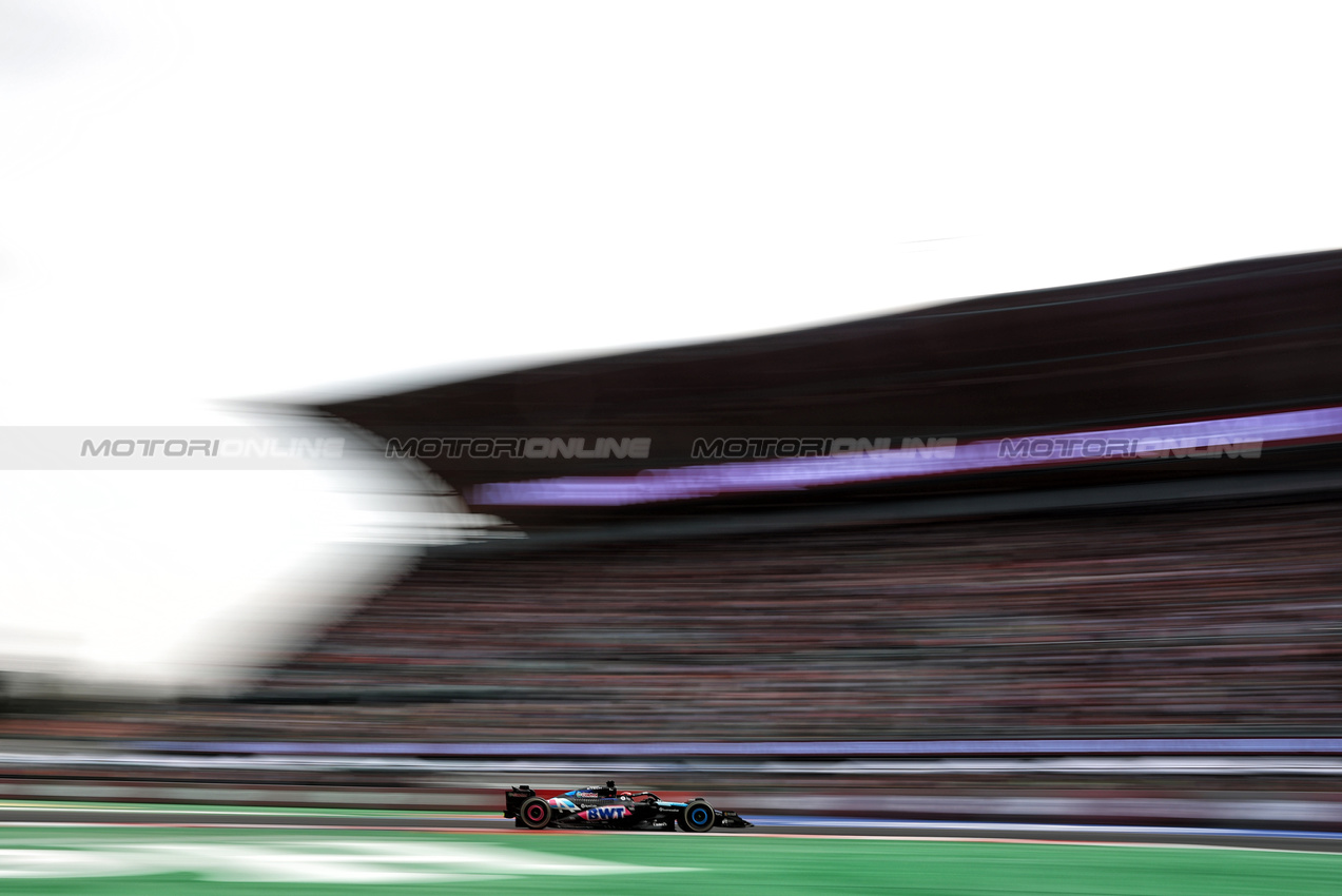 GP MESSICO, Esteban Ocon (FRA) Alpine F1 Team A524.

27.10.2024. Formula 1 World Championship, Rd 20, Mexican Grand Prix, Mexico City, Mexico, Gara Day.

- www.xpbimages.com, EMail: requests@xpbimages.com © Copyright: Batchelor / XPB Images