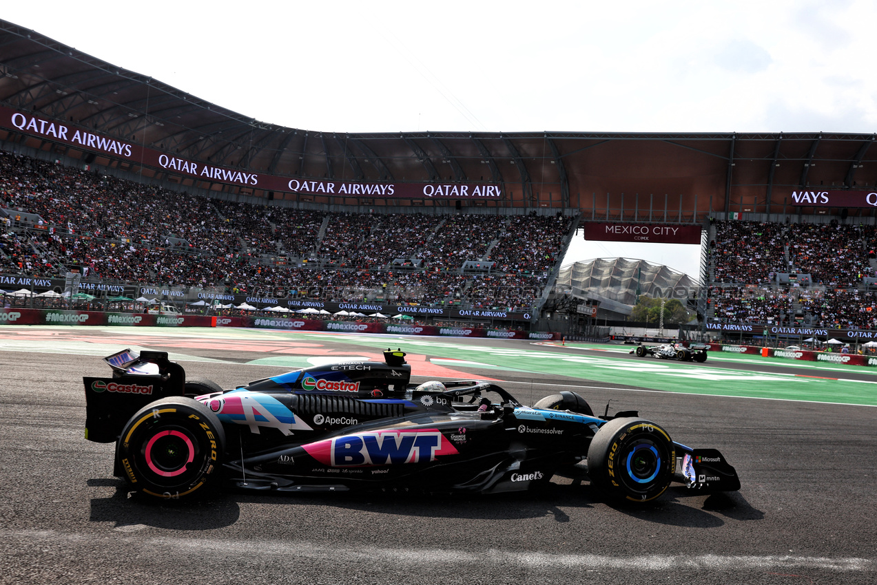 GP MESSICO, Pierre Gasly (FRA) Alpine F1 Team A524.

27.10.2024. Formula 1 World Championship, Rd 20, Mexican Grand Prix, Mexico City, Mexico, Gara Day.

- www.xpbimages.com, EMail: requests@xpbimages.com © Copyright: Batchelor / XPB Images