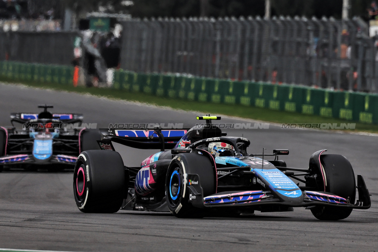 GP MESSICO, Pierre Gasly (FRA) Alpine F1 Team A524.

27.10.2024. Formula 1 World Championship, Rd 20, Mexican Grand Prix, Mexico City, Mexico, Gara Day.

- www.xpbimages.com, EMail: requests@xpbimages.com © Copyright: Moy / XPB Images