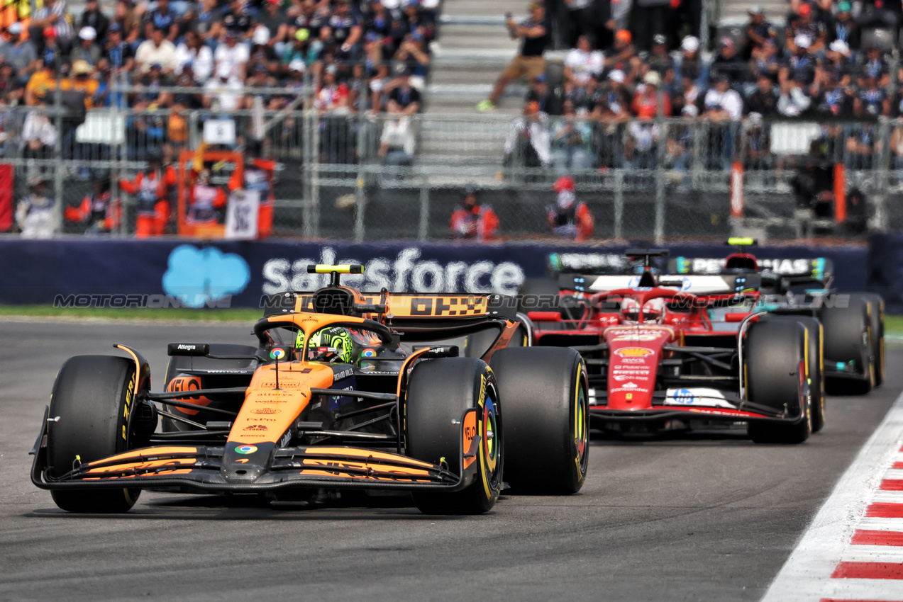 GP MESSICO, Lando Norris (GBR) McLaren MCL38.

27.10.2024. Formula 1 World Championship, Rd 20, Mexican Grand Prix, Mexico City, Mexico, Gara Day.

- www.xpbimages.com, EMail: requests@xpbimages.com © Copyright: Bearne / XPB Images