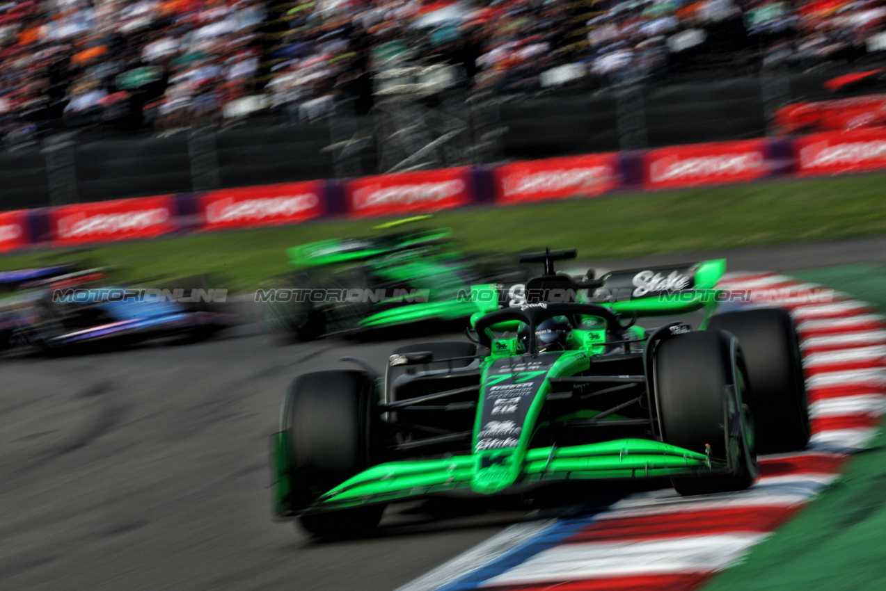 GP MESSICO, Valtteri Bottas (FIN) Sauber C44.

27.10.2024. Formula 1 World Championship, Rd 20, Mexican Grand Prix, Mexico City, Mexico, Gara Day.

 - www.xpbimages.com, EMail: requests@xpbimages.com © Copyright: Coates / XPB Images