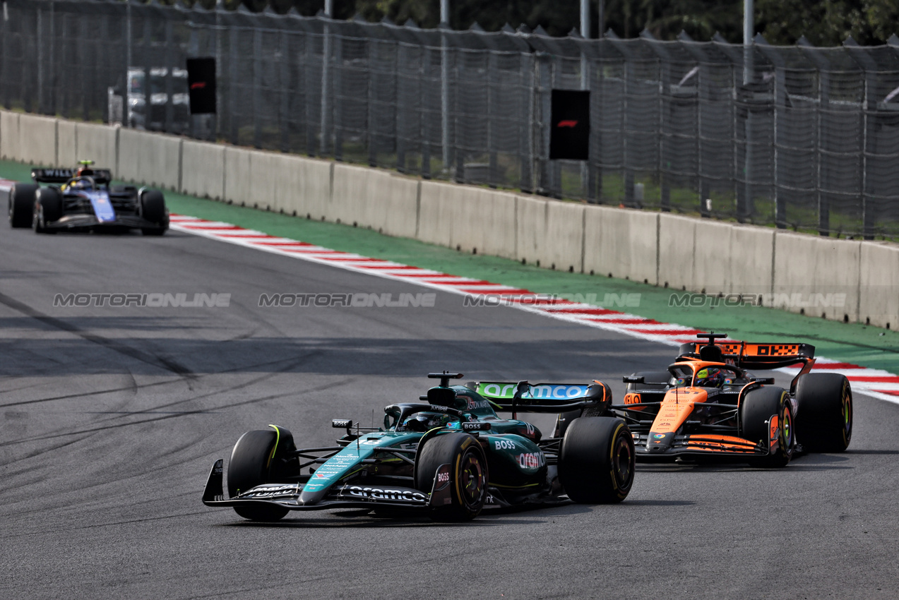 GP MESSICO, Lance Stroll (CDN) Aston Martin F1 Team AMR24.

27.10.2024. Formula 1 World Championship, Rd 20, Mexican Grand Prix, Mexico City, Mexico, Gara Day.

 - www.xpbimages.com, EMail: requests@xpbimages.com © Copyright: Coates / XPB Images