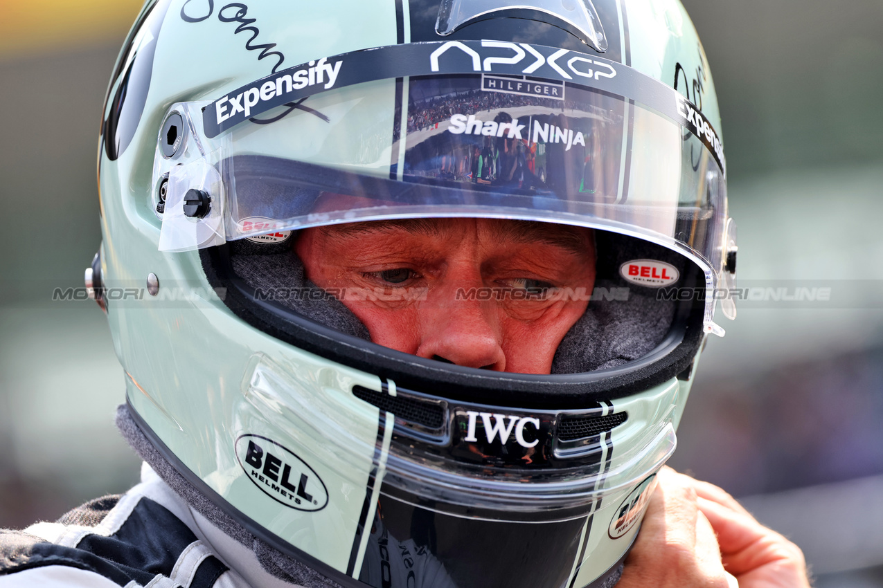 GP MESSICO, Brad Pitt (USA) Actor - APEX F1, on the grid.

27.10.2024. Formula 1 World Championship, Rd 20, Mexican Grand Prix, Mexico City, Mexico, Gara Day.

- www.xpbimages.com, EMail: requests@xpbimages.com © Copyright: Batchelor / XPB Images