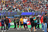 GP MESSICO, Max Verstappen (NLD) Red Bull Racing e Nico Hulkenberg (GER) Haas F1 Team on the drivers' parade.

27.10.2024. Formula 1 World Championship, Rd 20, Mexican Grand Prix, Mexico City, Mexico, Gara Day.

- www.xpbimages.com, EMail: requests@xpbimages.com © Copyright: Batchelor / XPB Images