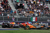 GP MESSICO, Max Verstappen (NLD) Red Bull Racing RB20 e Lando Norris (GBR) McLaren MCL38 battle for position, behind Carlos Sainz Jr (ESP) Ferrari SF-24.

27.10.2024. Formula 1 World Championship, Rd 20, Mexican Grand Prix, Mexico City, Mexico, Gara Day.

- www.xpbimages.com, EMail: requests@xpbimages.com © Copyright: Moy / XPB Images