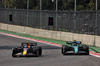 GP MESSICO, Sergio Perez (MEX) Red Bull Racing RB20 e Lance Stroll (CDN) Aston Martin F1 Team AMR24 battle for position.

27.10.2024. Formula 1 World Championship, Rd 20, Mexican Grand Prix, Mexico City, Mexico, Gara Day.

- www.xpbimages.com, EMail: requests@xpbimages.com © Copyright: Batchelor / XPB Images