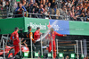 GP MESSICO, Gara winner Carlos Sainz Jr (ESP) Ferrari celebrates on the podium with Charles Leclerc (MON) Ferrari e Lando Norris (GBR) McLaren.

27.10.2024. Formula 1 World Championship, Rd 20, Mexican Grand Prix, Mexico City, Mexico, Gara Day.

- www.xpbimages.com, EMail: requests@xpbimages.com © Copyright: Batchelor / XPB Images