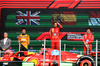 GP MESSICO, The podium (L to R): Lando Norris (GBR) McLaren, second; Carlos Sainz Jr (ESP) Ferrari, vincitore; Charles Leclerc (MON) Ferrari, third.

27.10.2024. Formula 1 World Championship, Rd 20, Mexican Grand Prix, Mexico City, Mexico, Gara Day.

- www.xpbimages.com, EMail: requests@xpbimages.com © Copyright: Bearne / XPB Images