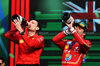 GP MESSICO, (L to R): Riccardo Adami (ITA) Ferrari Gara Engineer celebrates on the podium with vincitore Carlos Sainz Jr (ESP) Ferrari.

27.10.2024. Formula 1 World Championship, Rd 20, Mexican Grand Prix, Mexico City, Mexico, Gara Day.

- www.xpbimages.com, EMail: requests@xpbimages.com © Copyright: Bearne / XPB Images