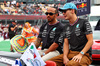 GP MESSICO, (L to R): Lewis Hamilton (GBR) Mercedes AMG F1 e George Russell (GBR) Mercedes AMG F1 on the drivers' parade.

27.10.2024. Formula 1 World Championship, Rd 20, Mexican Grand Prix, Mexico City, Mexico, Gara Day.

 - www.xpbimages.com, EMail: requests@xpbimages.com © Copyright: Coates / XPB Images