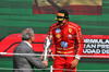 GP MESSICO, Gara winner Carlos Sainz Jr (ESP) Ferrari celebrates on the podium.

27.10.2024. Formula 1 World Championship, Rd 20, Mexican Grand Prix, Mexico City, Mexico, Gara Day.

- www.xpbimages.com, EMail: requests@xpbimages.com © Copyright: Moy / XPB Images