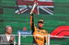 GP MESSICO, Lando Norris (GBR) McLaren celebrates his second position on the podium.

27.10.2024. Formula 1 World Championship, Rd 20, Mexican Grand Prix, Mexico City, Mexico, Gara Day.

- www.xpbimages.com, EMail: requests@xpbimages.com © Copyright: Moy / XPB Images