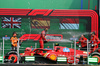 GP MESSICO, The podium (L to R): Lando Norris (GBR) McLaren, second; Carlos Sainz Jr (ESP) Ferrari, vincitore; Charles Leclerc (MON) Ferrari, third; Riccardo Adami (ITA) Ferrari Gara Engineer.

27.10.2024. Formula 1 World Championship, Rd 20, Mexican Grand Prix, Mexico City, Mexico, Gara Day.

- www.xpbimages.com, EMail: requests@xpbimages.com © Copyright: Moy / XPB Images