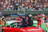 GP MESSICO, (L to R): Max Verstappen (NLD) Red Bull Racing e Sergio Perez (MEX) Red Bull Racing on the drivers' parade.

27.10.2024. Formula 1 World Championship, Rd 20, Mexican Grand Prix, Mexico City, Mexico, Gara Day.

 - www.xpbimages.com, EMail: requests@xpbimages.com © Copyright: Coates / XPB Images