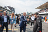 GP MESSICO, (L to R): Carlos Slim Domit (MEX) Chairman of America Movil e sua moglie María Elena Torruco (MEX) on the grid; Stefano Domenicali (ITA) Formula One President e CEO e Gene Haas (USA) Haas Automotion President.

27.10.2024. Formula 1 World Championship, Rd 20, Mexican Grand Prix, Mexico City, Mexico, Gara Day.

- www.xpbimages.com, EMail: requests@xpbimages.com © Copyright: Bearne / XPB Images