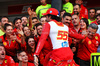 GP MESSICO, Gara winner Carlos Sainz Jr (ESP) Ferrari celebrates with the team.

27.10.2024. Formula 1 World Championship, Rd 20, Mexican Grand Prix, Mexico City, Mexico, Gara Day.

 - www.xpbimages.com, EMail: requests@xpbimages.com © Copyright: Coates / XPB Images