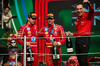 GP MESSICO, (L to R): Charles Leclerc (MON) Ferrari celebrates his third position on the podium with vincitore Carlos Sainz Jr (ESP) Ferrari e Riccardo Adami (ITA) Ferrari Gara Engineer.

27.10.2024. Formula 1 World Championship, Rd 20, Mexican Grand Prix, Mexico City, Mexico, Gara Day.

- www.xpbimages.com, EMail: requests@xpbimages.com © Copyright: XPB Images