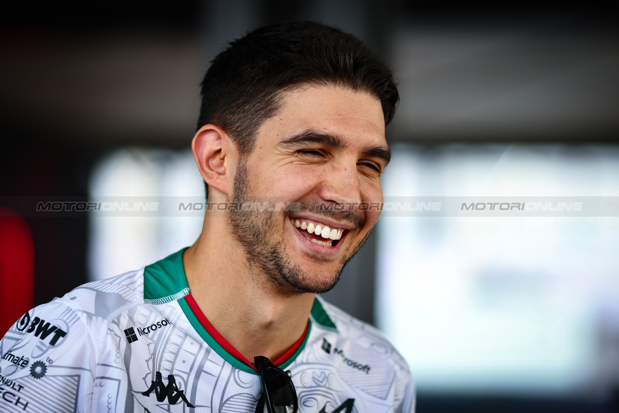 GP MESSICO, Esteban Ocon (FRA), Alpine F1 Team 
24.10.2024. Formula 1 World Championship, Rd 20, Mexican Grand Prix, Mexico City, Mexico, Preparation Day.
- www.xpbimages.com, EMail: requests@xpbimages.com © Copyright: Charniaux / XPB Images