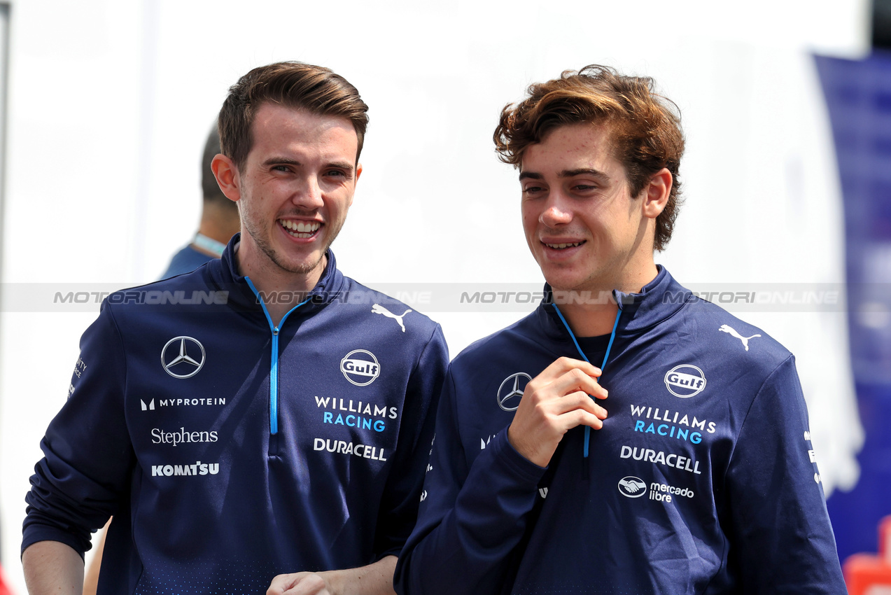 GP MESSICO, Franco Colapinto (ARG) Williams Racing.

24.10.2024. Formula 1 World Championship, Rd 20, Mexican Grand Prix, Mexico City, Mexico, Preparation Day.

- www.xpbimages.com, EMail: requests@xpbimages.com © Copyright: Bearne / XPB Images