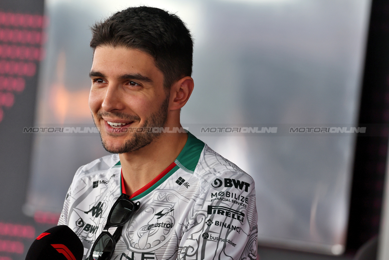 GP MESSICO, Esteban Ocon (FRA) Alpine F1 Team.

24.10.2024. Formula 1 World Championship, Rd 20, Mexican Grand Prix, Mexico City, Mexico, Preparation Day.

- www.xpbimages.com, EMail: requests@xpbimages.com © Copyright: Moy / XPB Images