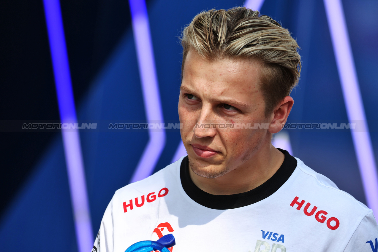 GP MESSICO, Liam Lawson (NZL) RB.

24.10.2024. Formula 1 World Championship, Rd 20, Mexican Grand Prix, Mexico City, Mexico, Preparation Day.

- www.xpbimages.com, EMail: requests@xpbimages.com © Copyright: Moy / XPB Images