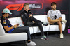 GP MESSICO, (L to R): Sergio Perez (MEX) Red Bull Racing; Nico Hulkenberg (GER) Haas F1 Team; e Pierre Gasly (FRA) Alpine F1 Team, in the FIA Press Conference.

24.10.2024. Formula 1 World Championship, Rd 20, Mexican Grand Prix, Mexico City, Mexico, Preparation Day.

- www.xpbimages.com, EMail: requests@xpbimages.com © Copyright: Bearne / XPB Images