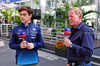 GP MESSICO, (L to R): Franco Colapinto (ARG) Williams Racing with Martin Brundle (GBR) Sky Sports F1 Commentator.

24.10.2024. Formula 1 World Championship, Rd 20, Mexican Grand Prix, Mexico City, Mexico, Preparation Day.

- www.xpbimages.com, EMail: requests@xpbimages.com © Copyright: Batchelor / XPB Images