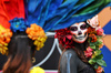 GP MESSICO, Paddock Atmosfera - Day of the Dead costume wearer.

24.10.2024. Formula 1 World Championship, Rd 20, Mexican Grand Prix, Mexico City, Mexico, Preparation Day.

 - www.xpbimages.com, EMail: requests@xpbimages.com © Copyright: Coates / XPB Images