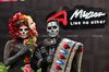 GP MESSICO, Paddock Atmosfera - Day of the Dead costume wearers.

24.10.2024. Formula 1 World Championship, Rd 20, Mexican Grand Prix, Mexico City, Mexico, Preparation Day.

- www.xpbimages.com, EMail: requests@xpbimages.com © Copyright: Moy / XPB Images