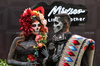 GP MESSICO, Paddock Atmosfera - Day of the Dead costume wearers.

24.10.2024. Formula 1 World Championship, Rd 20, Mexican Grand Prix, Mexico City, Mexico, Preparation Day.

- www.xpbimages.com, EMail: requests@xpbimages.com © Copyright: Moy / XPB Images