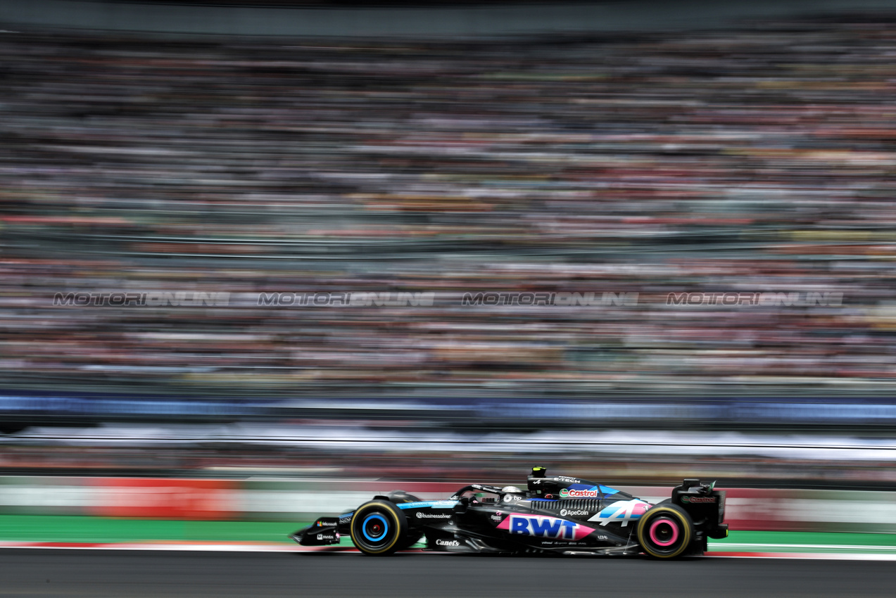 GP MESSICO, Pierre Gasly (FRA) Alpine F1 Team A524.

26.10.2024. Formula 1 World Championship, Rd 20, Mexican Grand Prix, Mexico City, Mexico, Qualifiche Day.

- www.xpbimages.com, EMail: requests@xpbimages.com © Copyright: Moy / XPB Images