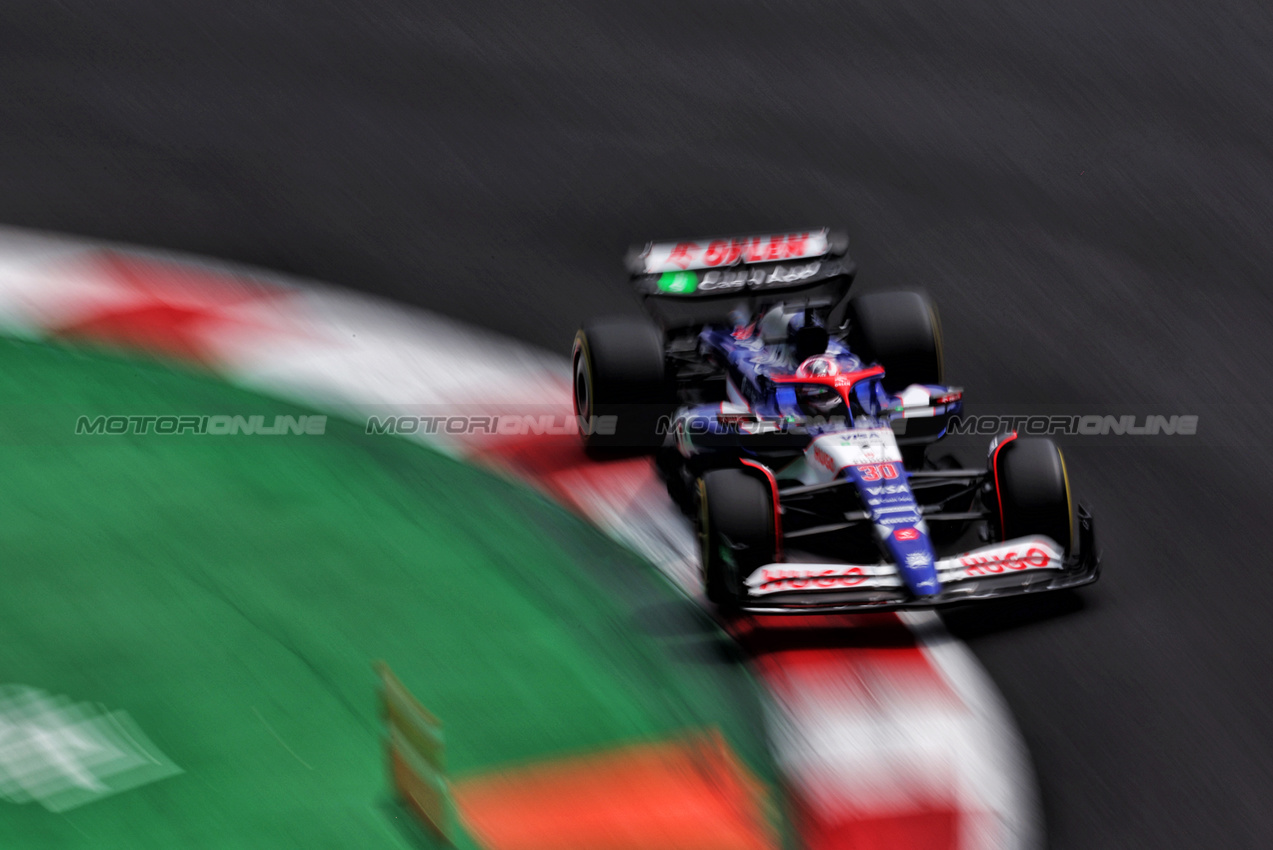 GP MESSICO, Liam Lawson (NZL) RB VCARB 01.

26.10.2024. Formula 1 World Championship, Rd 20, Mexican Grand Prix, Mexico City, Mexico, Qualifiche Day.

 - www.xpbimages.com, EMail: requests@xpbimages.com © Copyright: Coates / XPB Images