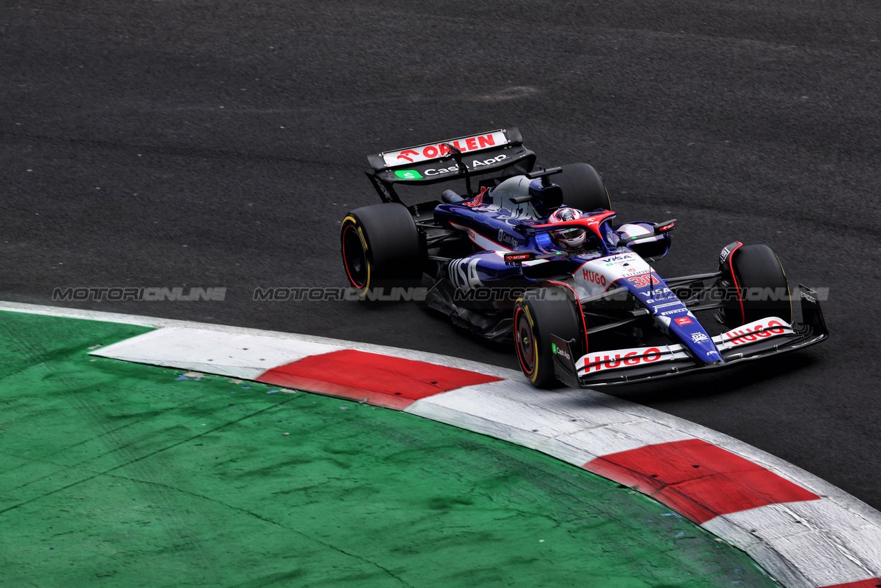 GP MESSICO, Liam Lawson (NZL) RB VCARB 01.

26.10.2024. Formula 1 World Championship, Rd 20, Mexican Grand Prix, Mexico City, Mexico, Qualifiche Day.

 - www.xpbimages.com, EMail: requests@xpbimages.com © Copyright: Coates / XPB Images