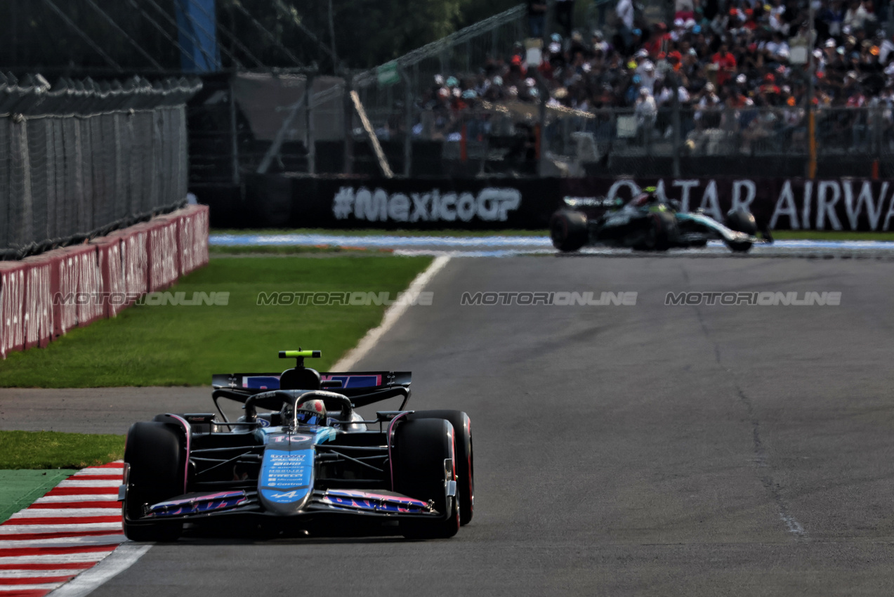 GP MESSICO, Pierre Gasly (FRA) Alpine F1 Team A524.

26.10.2024. Formula 1 World Championship, Rd 20, Mexican Grand Prix, Mexico City, Mexico, Qualifiche Day.

- www.xpbimages.com, EMail: requests@xpbimages.com © Copyright: Charniaux / XPB Images