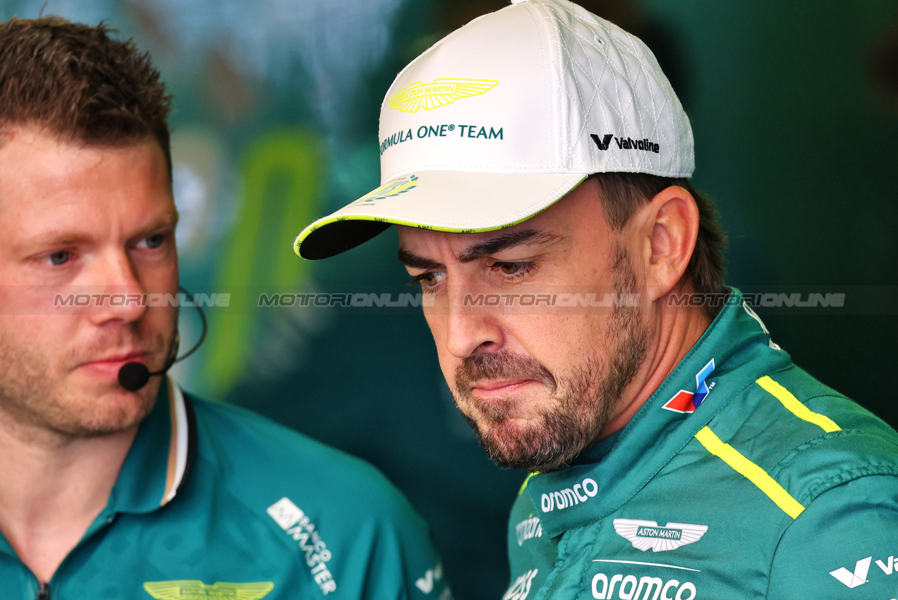 GP MESSICO, Fernando Alonso (ESP) Aston Martin F1 Team.

26.10.2024. Formula 1 World Championship, Rd 20, Mexican Grand Prix, Mexico City, Mexico, Qualifiche Day.

- www.xpbimages.com, EMail: requests@xpbimages.com © Copyright: Batchelor / XPB Images