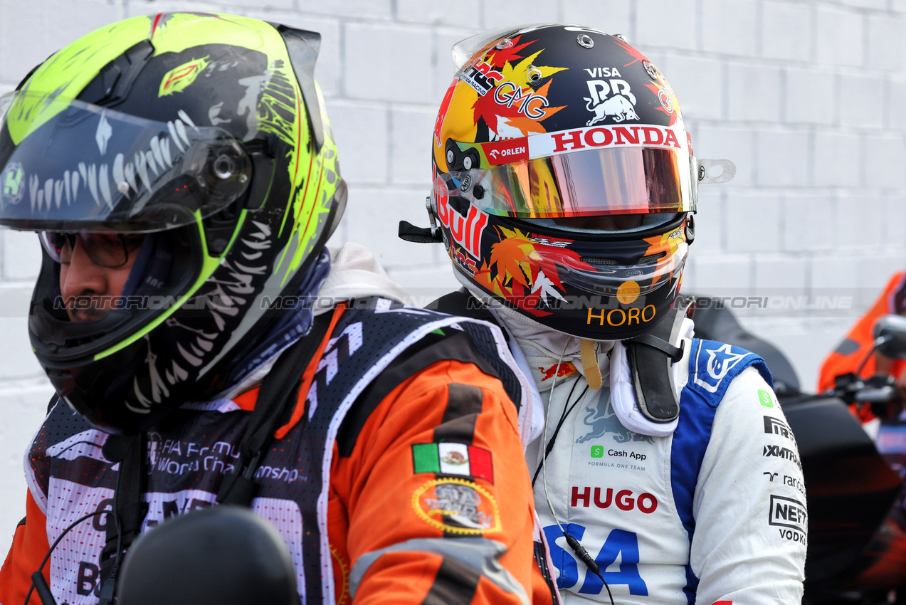 GP MESSICO, Yuki Tsunoda (JPN) RB during qualifying.

26.10.2024. Formula 1 World Championship, Rd 20, Mexican Grand Prix, Mexico City, Mexico, Qualifiche Day.

- www.xpbimages.com, EMail: requests@xpbimages.com © Copyright: Bearne / XPB Images