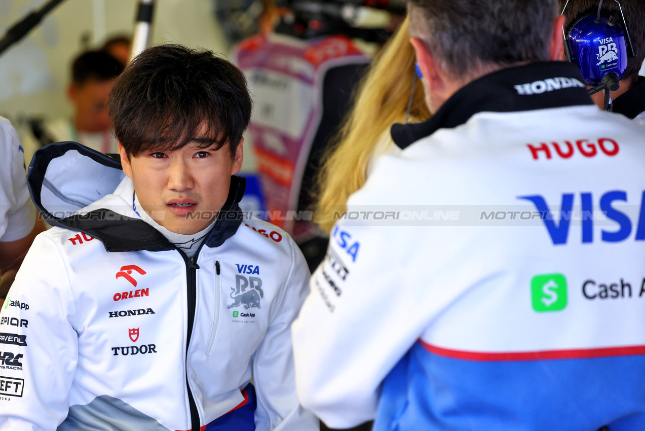 GP MESSICO, Yuki Tsunoda (JPN) RB.

26.10.2024. Formula 1 World Championship, Rd 20, Mexican Grand Prix, Mexico City, Mexico, Qualifiche Day.

- www.xpbimages.com, EMail: requests@xpbimages.com © Copyright: Batchelor / XPB Images