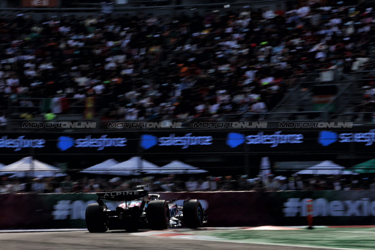 GP MESSICO, Esteban Ocon (FRA) Alpine F1 Team A524.

26.10.2024. Formula 1 World Championship, Rd 20, Mexican Grand Prix, Mexico City, Mexico, Qualifiche Day.

 - www.xpbimages.com, EMail: requests@xpbimages.com © Copyright: Coates / XPB Images