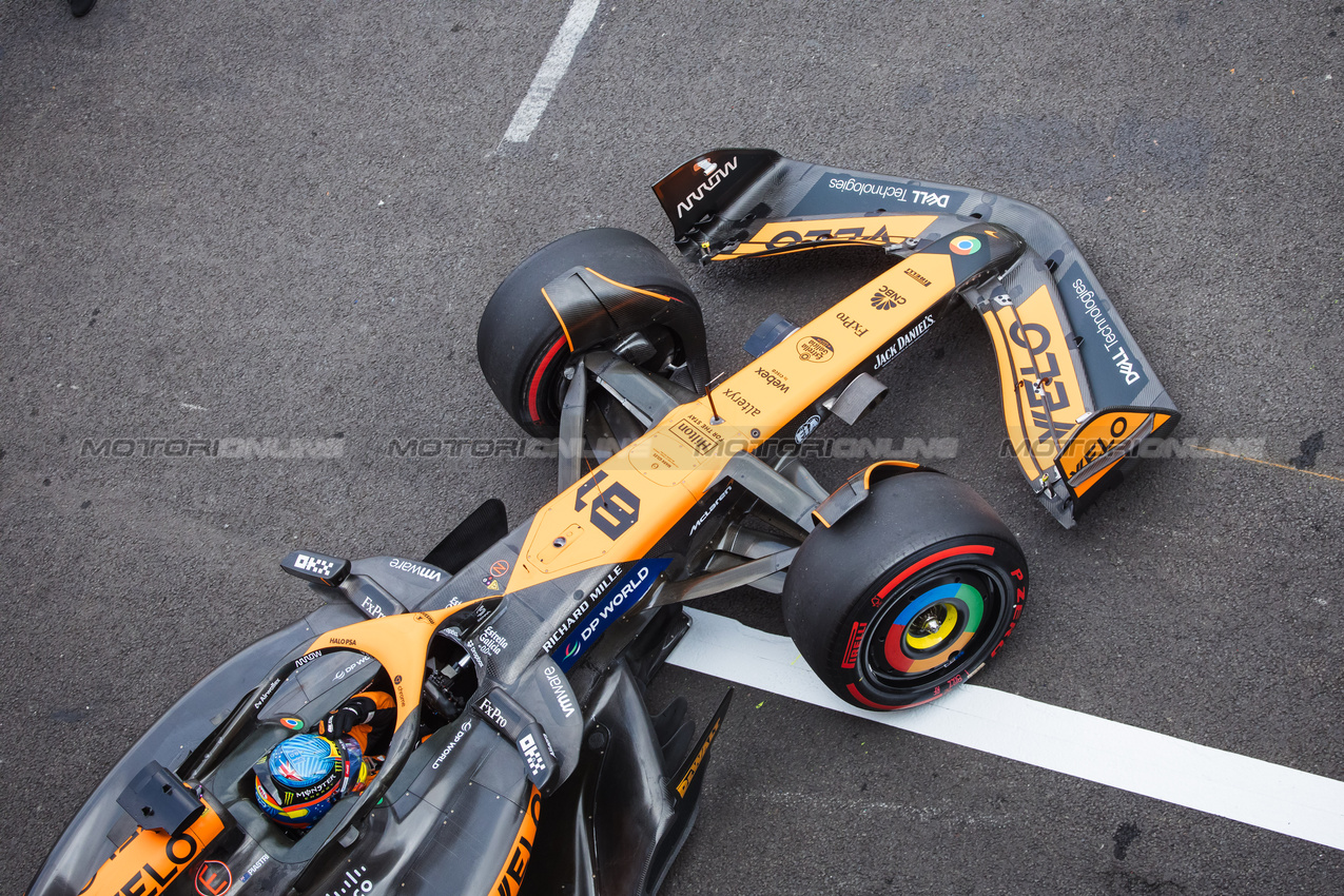 GP MESSICO, Oscar Piastri (AUS) McLaren MCL38 leaves the pits.

26.10.2024. Formula 1 World Championship, Rd 20, Mexican Grand Prix, Mexico City, Mexico, Qualifiche Day.

- www.xpbimages.com, EMail: requests@xpbimages.com © Copyright: Bearne / XPB Images