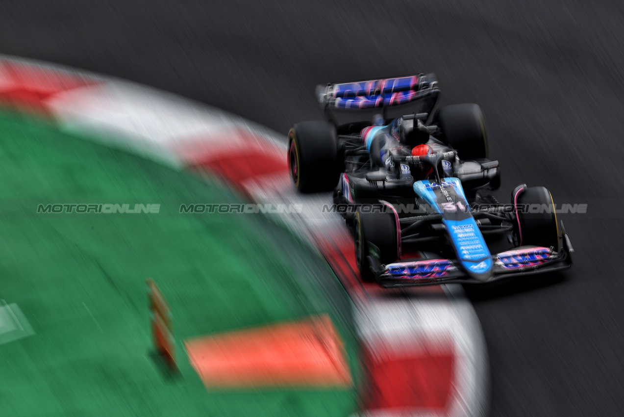 GP MESSICO, Esteban Ocon (FRA) Alpine F1 Team A524.

26.10.2024. Formula 1 World Championship, Rd 20, Mexican Grand Prix, Mexico City, Mexico, Qualifiche Day.

 - www.xpbimages.com, EMail: requests@xpbimages.com © Copyright: Coates / XPB Images