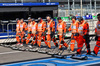 GP MESSICO, Circuit Atmosfera - marshals sweep clean the pit lane.

26.10.2024. Formula 1 World Championship, Rd 20, Mexican Grand Prix, Mexico City, Mexico, Qualifiche Day.

- www.xpbimages.com, EMail: requests@xpbimages.com © Copyright: Batchelor / XPB Images