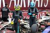 GP MESSICO, Lewis Hamilton (GBR) Mercedes AMG F1 e George Russell (GBR) Mercedes AMG F1 in qualifying parc ferme.

26.10.2024. Formula 1 World Championship, Rd 20, Mexican Grand Prix, Mexico City, Mexico, Qualifiche Day.

- www.xpbimages.com, EMail: requests@xpbimages.com © Copyright: Batchelor / XPB Images