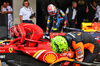 GP MESSICO, Pole sitter Carlos Sainz Jr (ESP) Ferrari SF-24 in qualifying parc ferme with Max Verstappen (NLD) Red Bull Racing RB20 e Lando Norris (GBR) McLaren MCL38.

26.10.2024. Formula 1 World Championship, Rd 20, Mexican Grand Prix, Mexico City, Mexico, Qualifiche Day.

- www.xpbimages.com, EMail: requests@xpbimages.com © Copyright: Batchelor / XPB Images