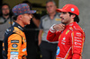 GP MESSICO, (L to R): Lando Norris (GBR) McLaren e pole sitter Carlos Sainz Jr (ESP) Ferrari in qualifying parc ferme.

26.10.2024. Formula 1 World Championship, Rd 20, Mexican Grand Prix, Mexico City, Mexico, Qualifiche Day.

- www.xpbimages.com, EMail: requests@xpbimages.com © Copyright: Moy / XPB Images