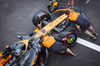 GP MESSICO, Oscar Piastri (AUS) McLaren MCL38 in the pits.

26.10.2024. Formula 1 World Championship, Rd 20, Mexican Grand Prix, Mexico City, Mexico, Qualifiche Day.

- www.xpbimages.com, EMail: requests@xpbimages.com © Copyright: Bearne / XPB Images