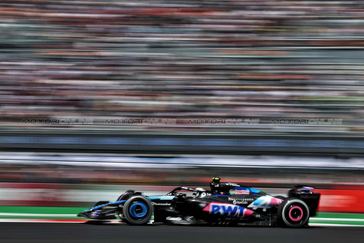 GP MESSICO, Pierre Gasly (FRA) Alpine F1 Team A524.

25.10.2024. Formula 1 World Championship, Rd 20, Mexican Grand Prix, Mexico City, Mexico, Practice Day.

- www.xpbimages.com, EMail: requests@xpbimages.com © Copyright: Moy / XPB Images