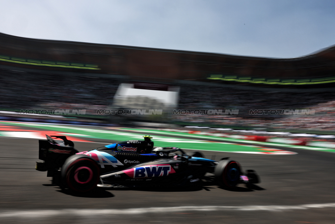 GP MESSICO, Pierre Gasly (FRA) Alpine F1 Team A524.

25.10.2024. Formula 1 World Championship, Rd 20, Mexican Grand Prix, Mexico City, Mexico, Practice Day.

- www.xpbimages.com, EMail: requests@xpbimages.com © Copyright: Charniaux / XPB Images