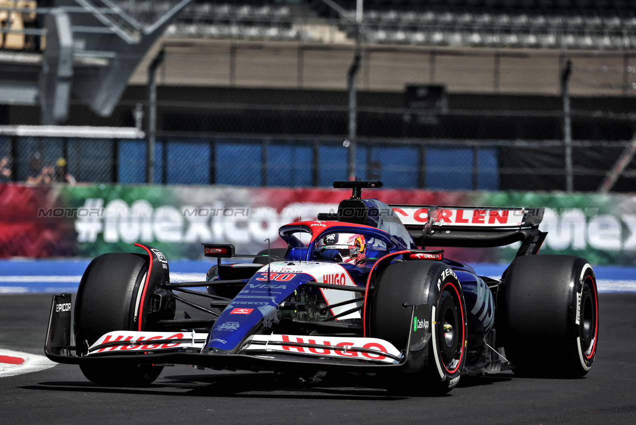 GP MESSICO, Liam Lawson (NZL) RB VCARB 01.

25.10.2024. Formula 1 World Championship, Rd 20, Mexican Grand Prix, Mexico City, Mexico, Practice Day.

- www.xpbimages.com, EMail: requests@xpbimages.com © Copyright: Moy / XPB Images