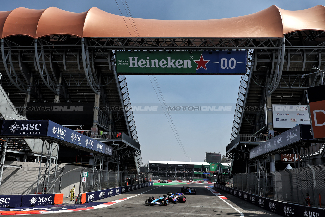 GP MESSICO, Pierre Gasly (FRA) Alpine F1 Team A524.

25.10.2024. Formula 1 World Championship, Rd 20, Mexican Grand Prix, Mexico City, Mexico, Practice Day.

- www.xpbimages.com, EMail: requests@xpbimages.com © Copyright: Moy / XPB Images